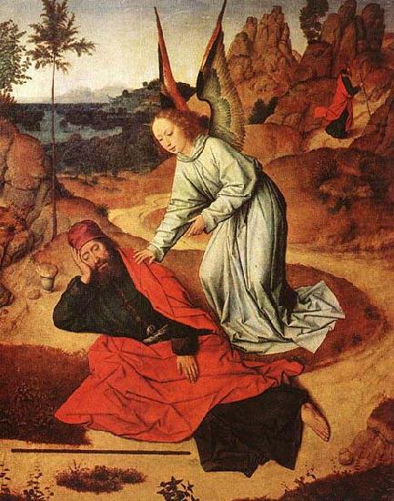 Dieric Bouts Prophet Elijah in the Desert china oil painting image